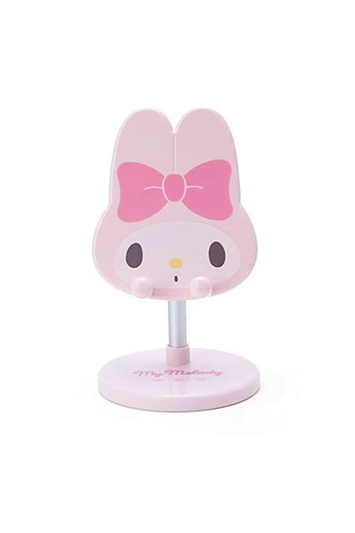 Miniso حامل هاتف كرتوني على شكل سينامورول ميلودي قابل للتعديل للمكتب، حامل ها...