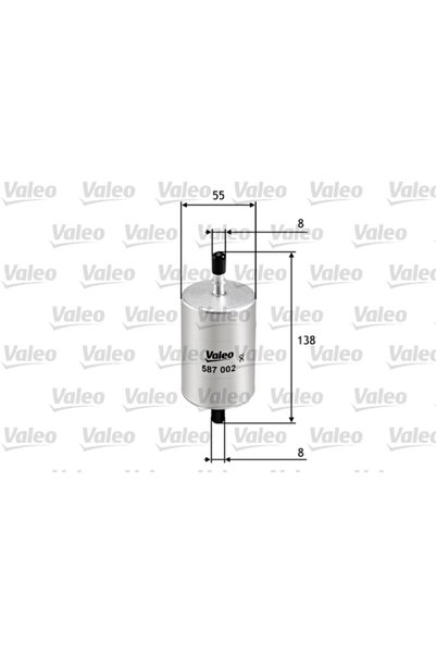 VALEO Горивен филтър 587002
