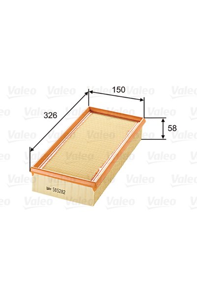 VALEO Φίλτρο αέρα 585282