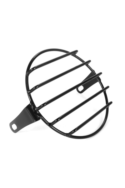 Choice G Motorcycle Universal Vintage Headlight Protector Retro Grill Light L...