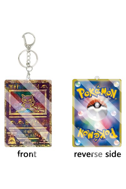 BANDAI 5cm 4 1st Venusaur Cards Acrylic Keychain Charizard Blastoise Base Set...