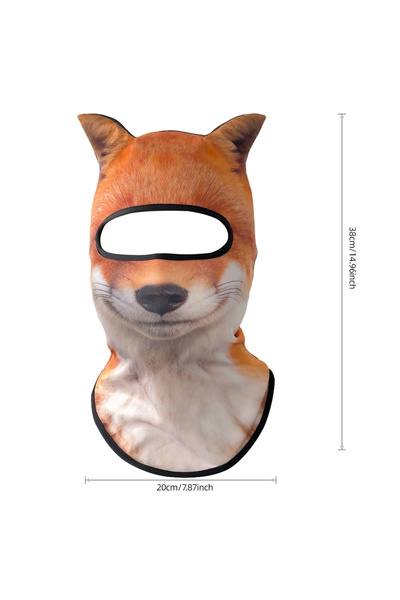 Choice 0400700000057 3D Animal Motorcycle Cap Cycling Balaclava Full Face Cov...