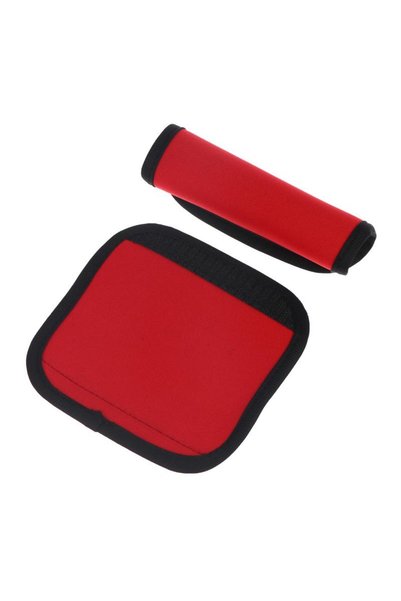 Choice Red 2Pcs Pull Up Bar Cushion Grips Anti Slip Soft Cover Pads For Dumbb...