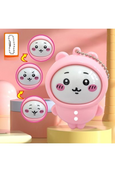 BANDAI سلسلة مفاتيح كرتونية على شكل شخصية جيكيكاوا هاتشيفاري أوساجي قابلة لتغ...