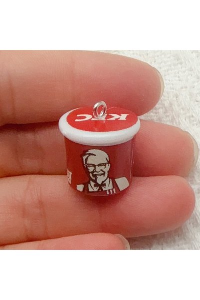 Choice 5 10pcs cartoon resin food bag keychain, suitable for bag decoration, ...