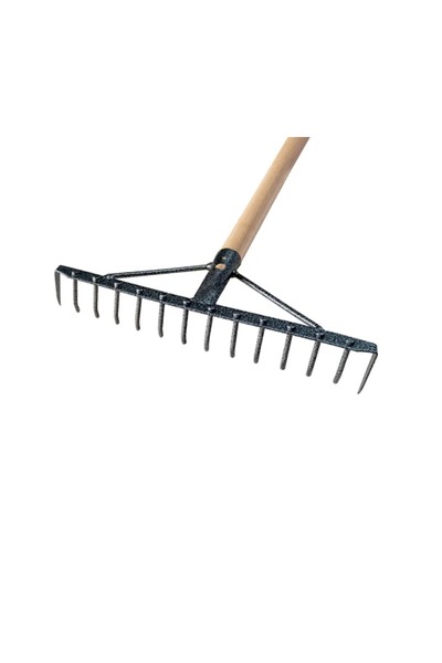 Lumytools Greblă 14 dinți tip cui fără coadă, 350 mm