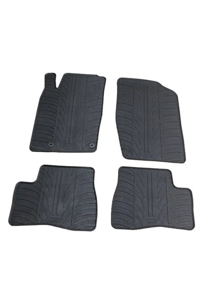 Gledring Ελαστικά πατάκια Peugeot 206 1998-> 206 SW 2002-> 206+ 2009->, 4 τεμ...