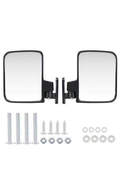 Choice as picture Club Car Side View Mirror Convex Rearview Mirrors Easy Inst...