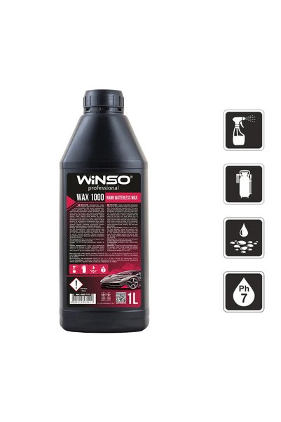 Winso Κερί αυτοκινήτου Επαγγελματικό ΚΕΡΙ 1000 NANO Κερί χωρίς νερό 1L 880710