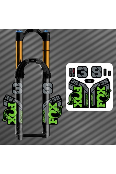 Choice 8 2021 FOX38 ENDURO Front Fork Decals MTB Mountain Bike FOX 38 Sticker...
