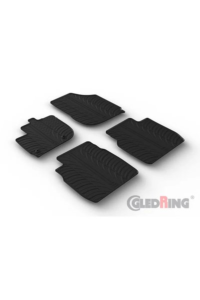 Gledring Σετ 4 λαστιχένιων πατάκων ειδικών για HONDA Jazz/Crosstar 01.2021->/...