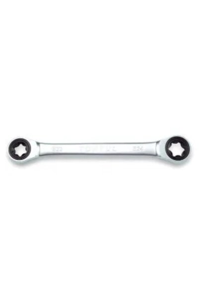 TOPTUL Κλειδί δακτυλίου με καστάνια Μήκος: 130mm, E20, E24, AOAC2024