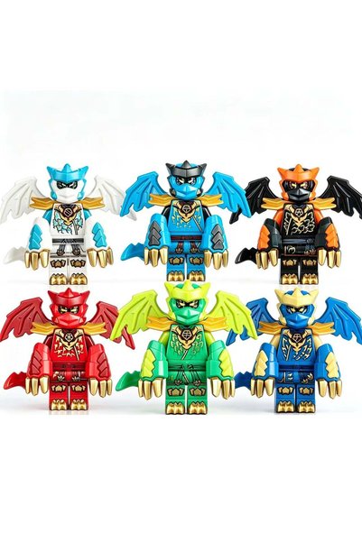 BANDAI G New Dragon Form ninja Model Bricks Lloyd Kai Mini Puzzle Compatible ...
