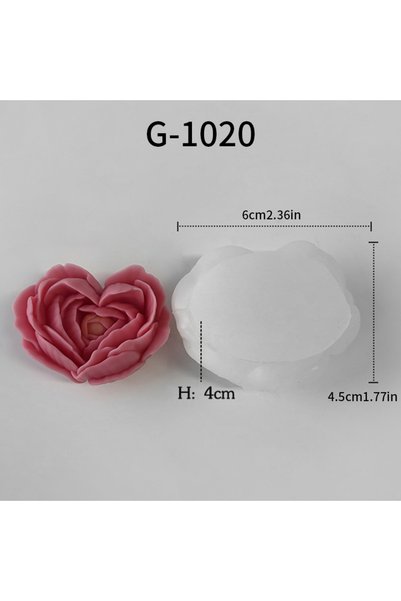 Choice قالب زهور GS-1020 لصنع الصابون يدويًا؛ برائحة الورد؛ صابون يدوي الصنع؛...