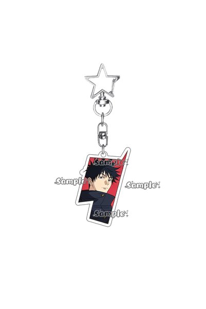 BANDAI about 5cm OP9 Fashion Anime Jujutsu Kaisen Irregular Red Background Ac...