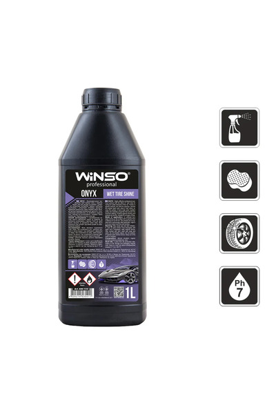 Winso Onyx Διάλυμα Συντήρησης Ελαστικών 1L 880860