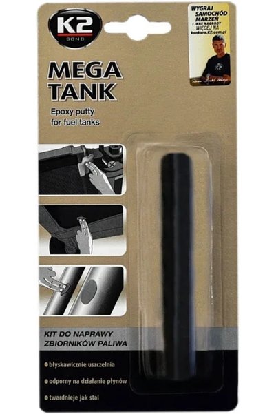 K2 MEGA TANK 28gr. - Plasticine type adhesive for plastic tanks B167