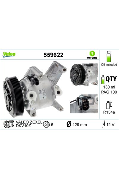 VALEO Compresor, climatizare 559622