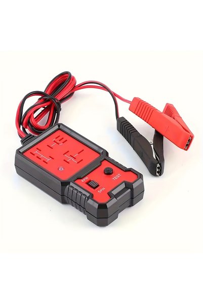 Choice Red 12V 4-Pin and 5-Pin Universal Automotive Relay Tester with Battery...