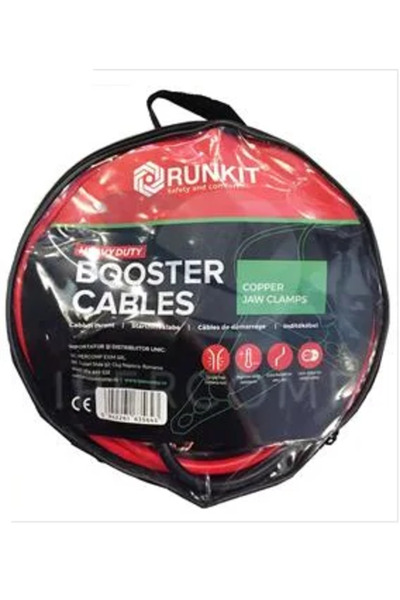 RUNKIT Καλώδια μεταφοράς ρεύματος MTR 1000A - θήκη με φερμουάρ 4m RKCC013