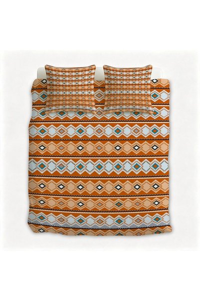 Generic Warm All Season Flannel 3 Pieces Duvet Cover Set, Fashion Print Bed L...