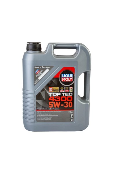 Liqui Moly Λάδι κινητήρα Top Tec 4300 5W30 (3741) (2324) 5L