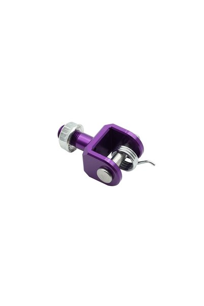 Choice مساند أقدام كهربائية للدراجات النارية من PURPLE CNC مع حامل توصيل لـ S...