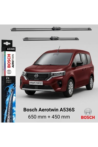 Bosch Lame ștergătoare pentru Nissan Townstar XFK MPV din 01.2022 |   A536S –