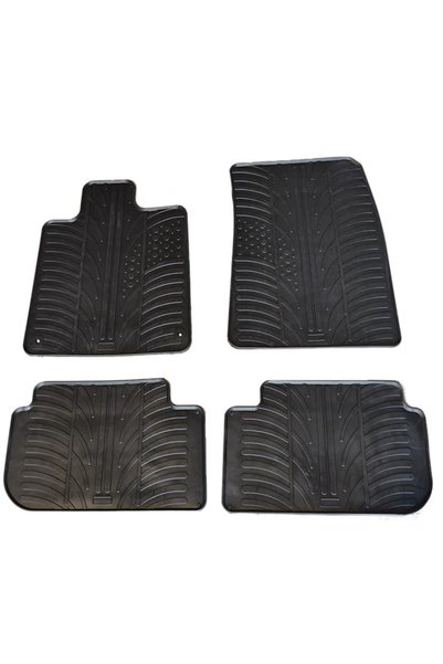 Gledring Ελαστικά πατάκια Peugeot 407 2004-, 4 τεμ. GL0152