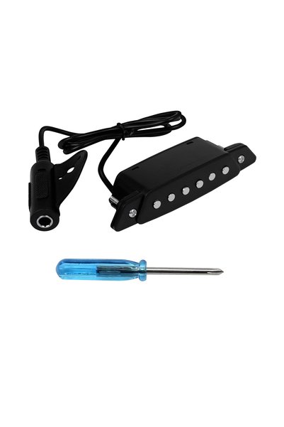 Choice Pick up IRIN Acoustic Guitar Pickup Soundhole Black With Tools Screwdr...