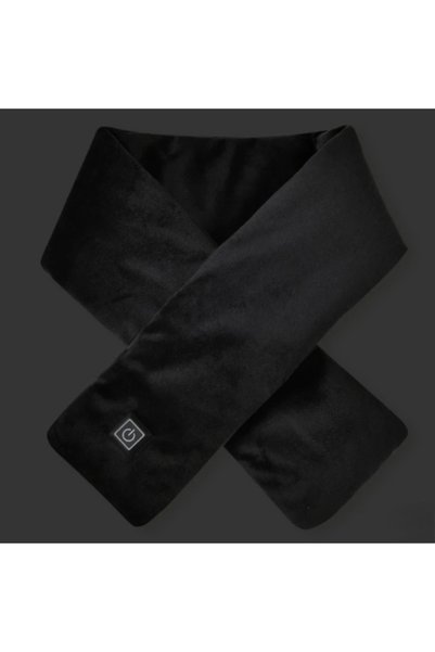 Choice black USB Women Men Heating Scarf Temperature Scarf 3 Gears Wrap Fleec...