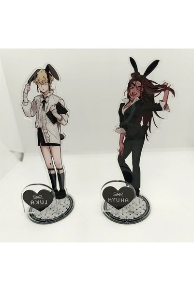 Choice Stand-AS-luka-hyuna 1/2Pcs Hot Anime Alien Stage Figure Acrylic Stand ...