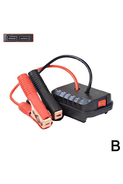 Choice مزود بمنفذي USB لتشغيل السيارة في حالات الطوارئ، متوافق مع معزز بطارية...