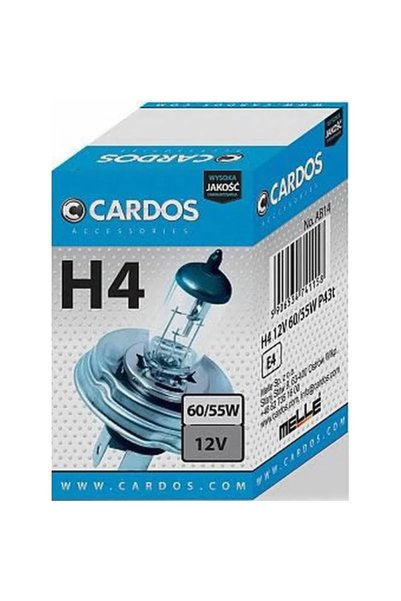 K2 BEC ХАЛОГЕН H4 12V P43 AH416, комплект 10 бр.