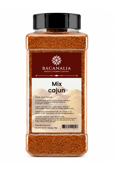 Bacanalia Amestec cajun 700 gr