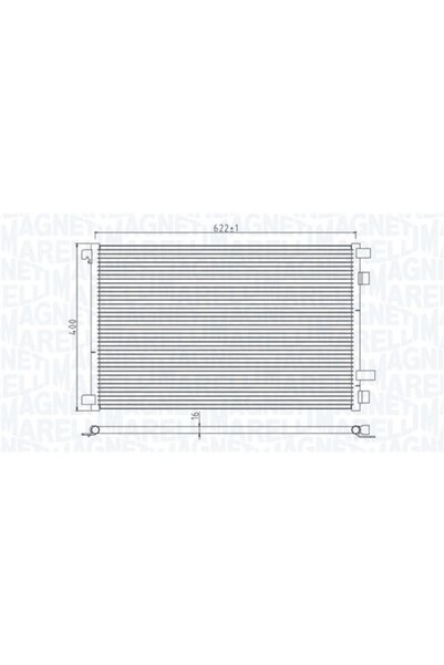 MAGNETI MARELLI Συμπυκνωτής, κλιματισμός 350203932000