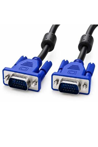 FUJISHKA كابل VGA بطول 5 أمتار، ذكر إلى ذكر، HD15 – كابل للشاشة وجهاز العرض، ...