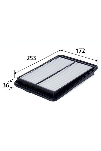 VALEO Въздушен филтър 585826