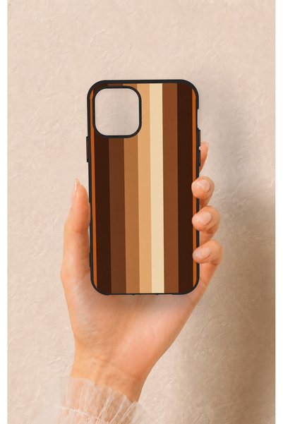 Vip Case iPhone 11 Pro Compatible Autumn Lines Patterned Silicone Case