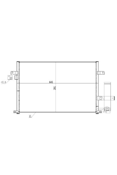 MTR Condensator, climatizare 13054783
