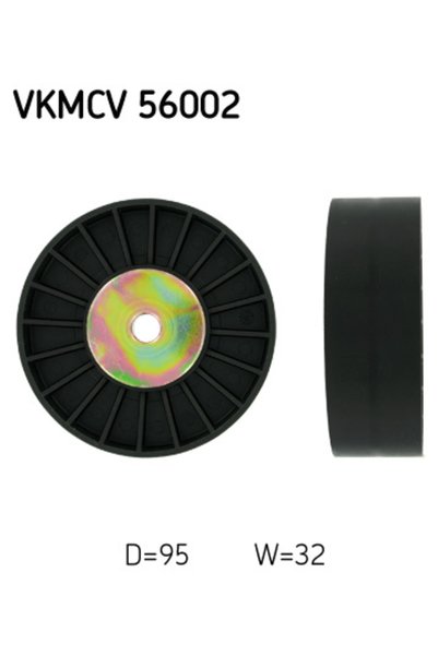 SKF Rola ghidare/conducere, curea transmisie VKMCV 56002