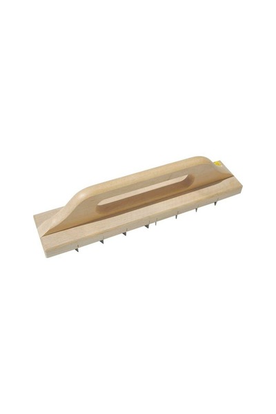 Lumytools Gletieră lemn cu lame de oțel pentru răzuit, 400x80 mm