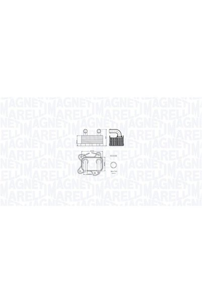 MAGNETI MARELLI Radiator ulei, ulei motor 350300002000