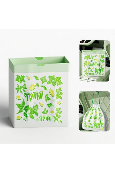 Generic LinJie Disposable Car Garbage Bags, Vomit Bags Pack, Portable Drawstr...