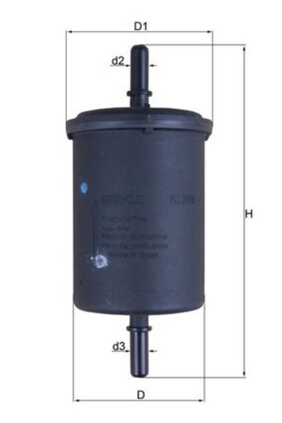 MAHLE Φίλτρο καυσίμου KL 248