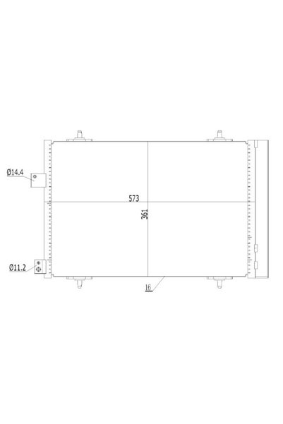 MTR Condensator, climatizare 13054404