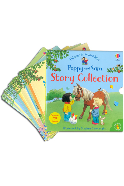 Usborne Set 20 de Carti, Colectia de Povesti Poppy si Sam, Poppy and Sam Stor...
