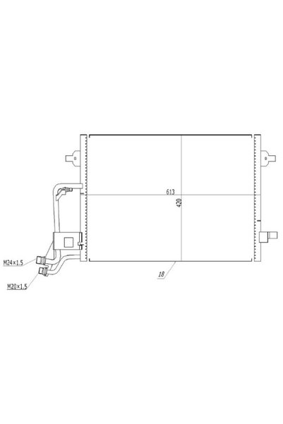 MTR Condensator, climatizare 13054725