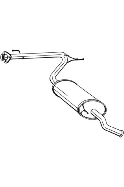 BOSAL Крайна ауспухова гърна 281-093