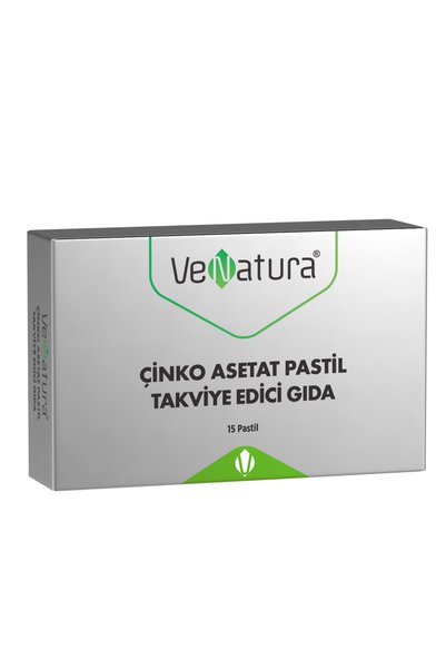 VeNatura Çinko Asetat 15 Pastil